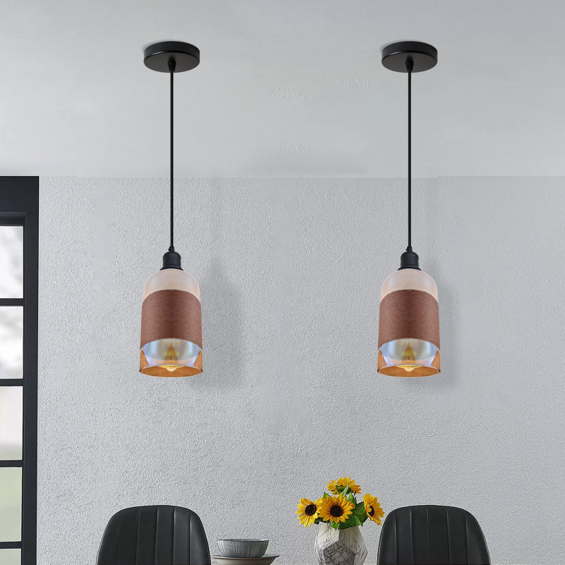 Dawon 1 - Light Gold Pendant