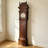 86.61"American-style vintage solid wood standing floor clock