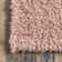 Machine Washable Pink Area Rug