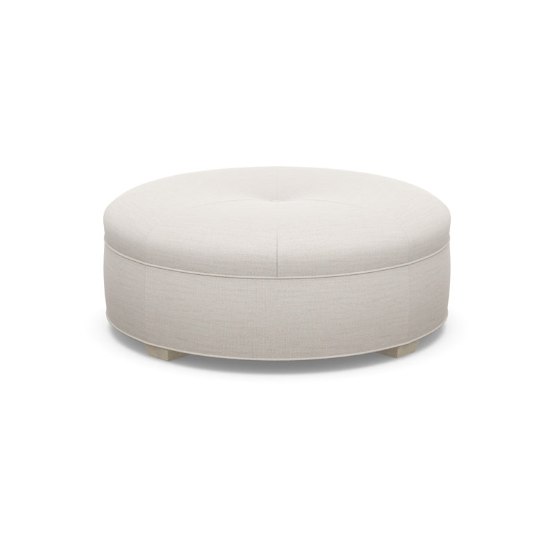Round Ottoman, 3906-99, Sandstone
