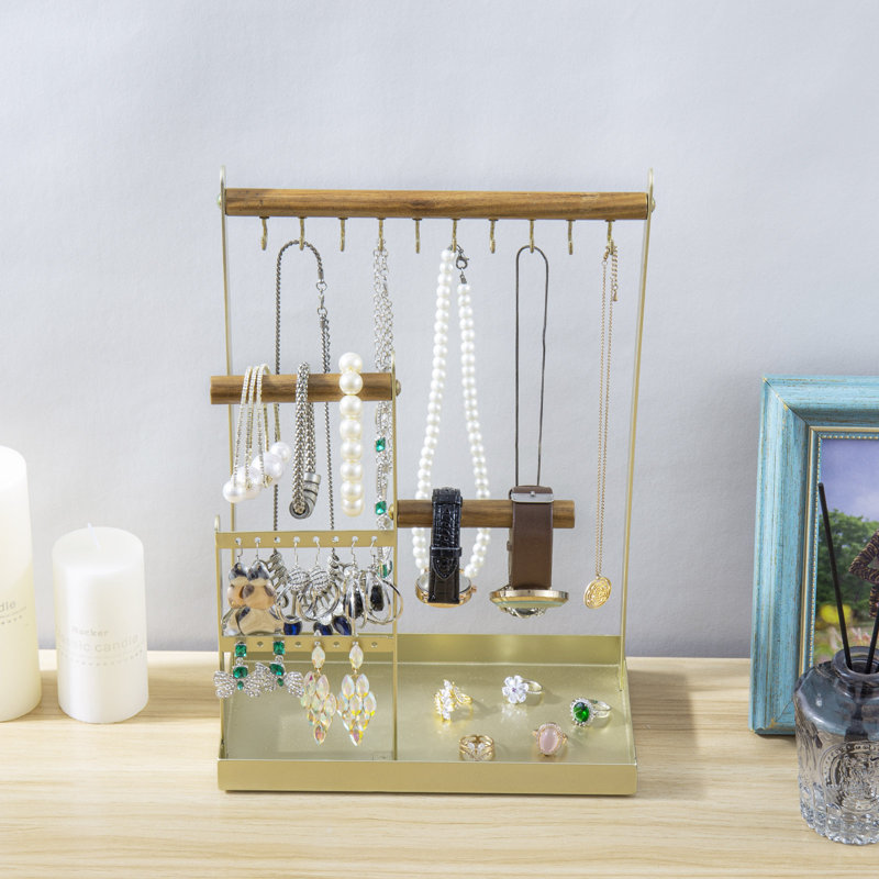 Présentoir à bijoux en métal