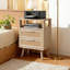 Ensemble de tables de chevet avec rangement 2 pièces Modern-1074549700
