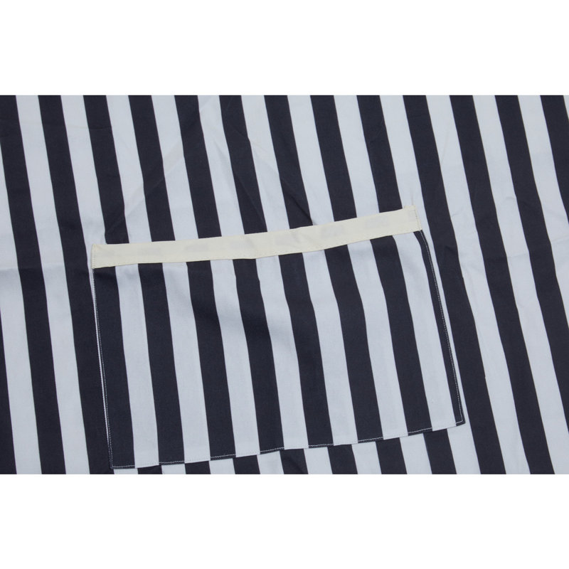 Striped Cotton Bib Apron