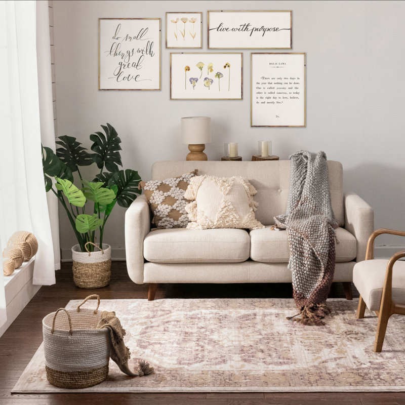 Brandenburg Rectangle Moroccan Synthetic Area Rug, Rectangle 240cm x 320cm