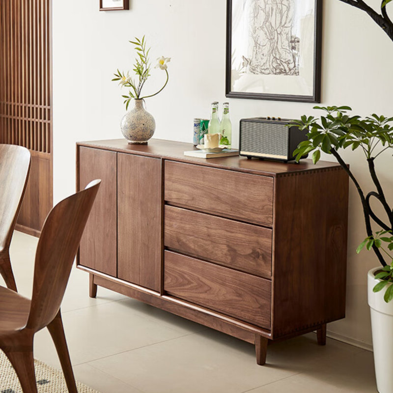 Simple High Legged Sideboard