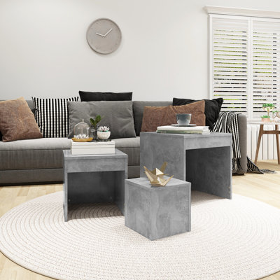 Gnesis Nesting Tables 3 pcs Engineered Wood