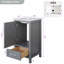 18" Single Bathroom Vanity with Ceramic Top-120143685