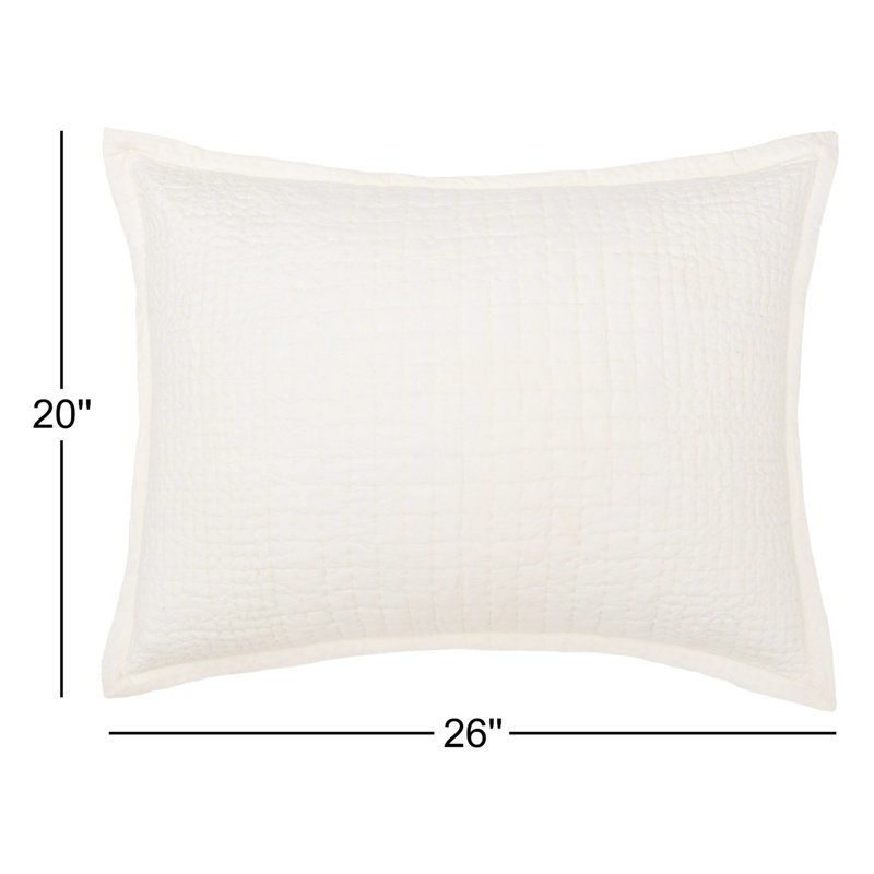 Taie décorative 100% coton Cody, Standard / simple