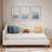 L-shaped Daybed With Solid Wood Legs-1653627448