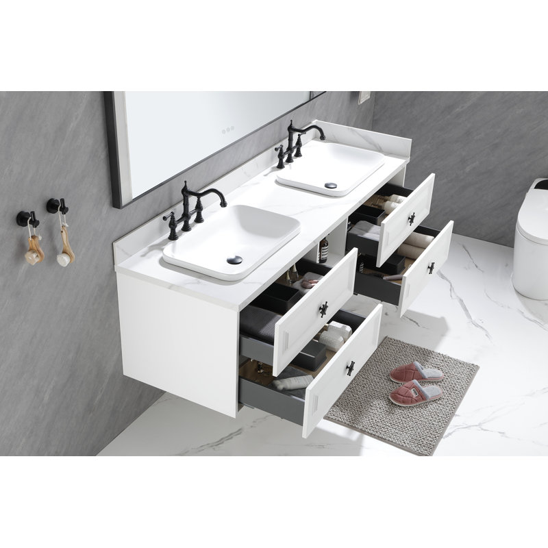 Meuble-lavabo pour salle de bain Doulble Sink