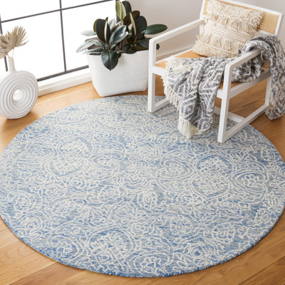 Metro Hand Tufted Indian Wool And Cotton With Latex Oriental Rug