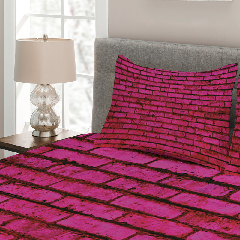 Rustic Coverlet, King Bedspread + 2 Shams