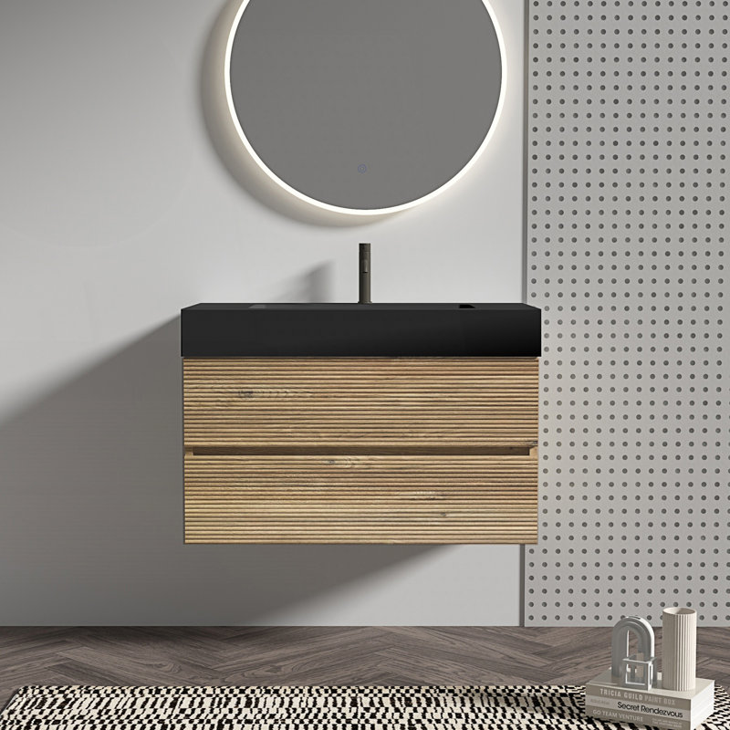 Meuble-lavabo 36 po avec lavabo en quartz, 36"