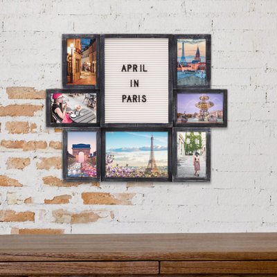 15In 7 Opening Picture Letterboard-4X6in-White