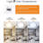 15.4 Inch 2 Pack Flush Mount LED Ceiling Light, 36W Ultra Thin LED Ceiling Light, 3000K/4500K/6000K 3 Color Temperature Low Profile Ceiling Light Fixtures For Bedroom, Kitchen, Living Room-100145788