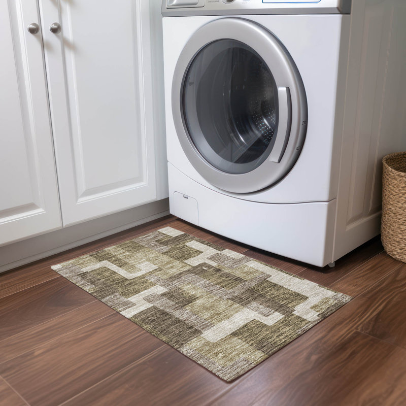 Tapis intérieur / extérieur Neysa, Rectangle 1'8" x 2'6"