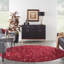 Tapis rouge à motif floral Aratrika-1671632665
