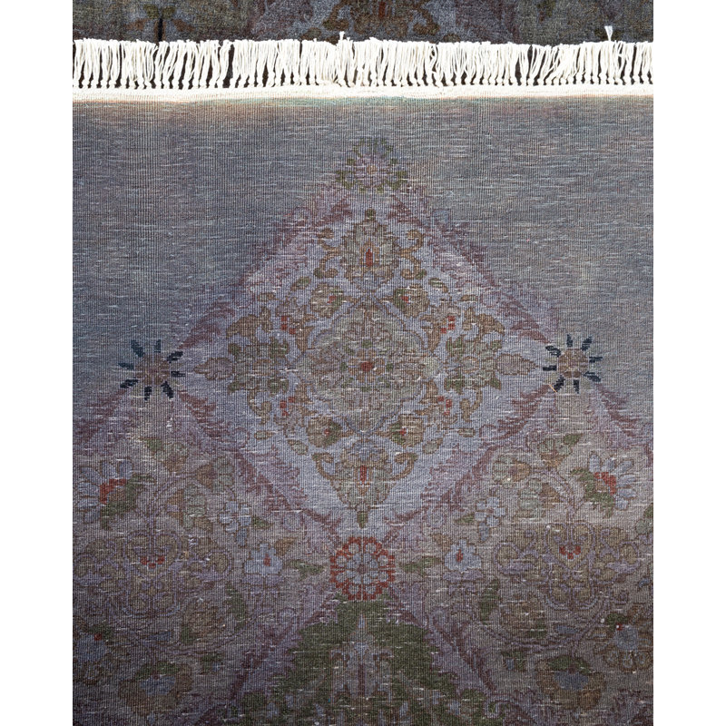 Vibrance One-of-a-Kind 8' 1" X 8' 1" Hand Knotted Area Rug
