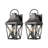 Outdoor Wall Lights, Porch Lights, Waterproof Outdoor Wall Sconce, Exterior Light Fixture Matte Black With Clear Glass Shade For Garage Patio Front Door Balcony
