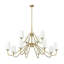 Lustre empire / araignée 12 lumières Moniet-1793557470