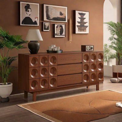 French Minimalist Accent Cabinet
