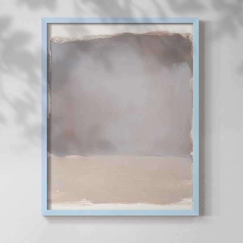 "ABSTRACT Series DCCLX III" par J Paul, Blanc / Blanc, H 15 po x l 12 po