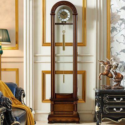 Grande horloge à fixation au sol de style européen