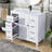 36'' Ceramic Single Bathroom Vanity Top with Sink