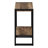 Brulotte Accent Table, Side, End, Narrow, Small, 2 Tier, Living Room, Bedroom, Metal, Laminate-851322781