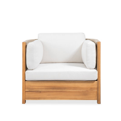 Layton Acacia Patio Lounge Chair