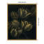 «Gilded Tulips I» par Grace Popp, reproduction d'art sur toile encadrée-109561617