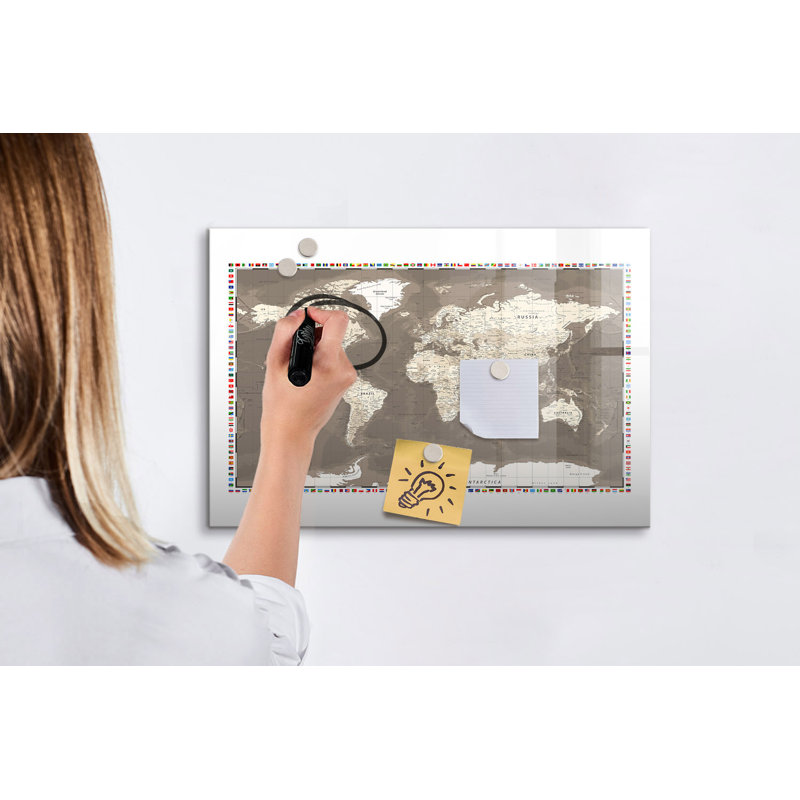 Magnetic Glass Dry Erase Board