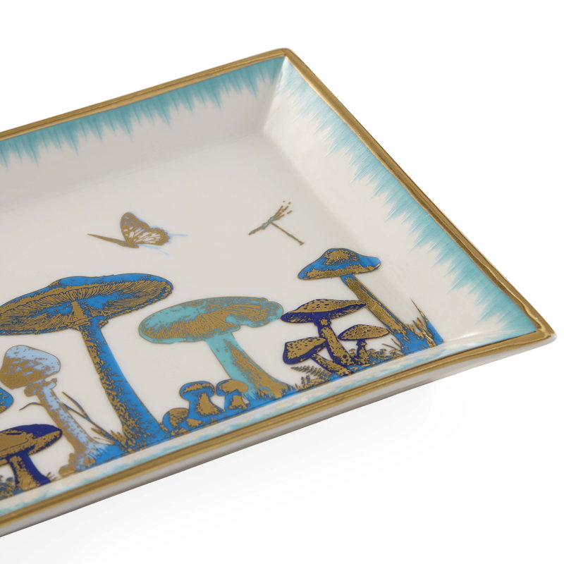 Botanist Mushroom Rectangle Tray