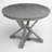 5 - Piece Extendable Dining Set, Round-To-Oval Expansion, Wood, X-Base Pedestal, Modern Farmhouse, Dining Room-753430863