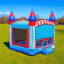 Jeu gonflable 13 pi x 13 pi JumpOrange Glacier (avec ventilateur)