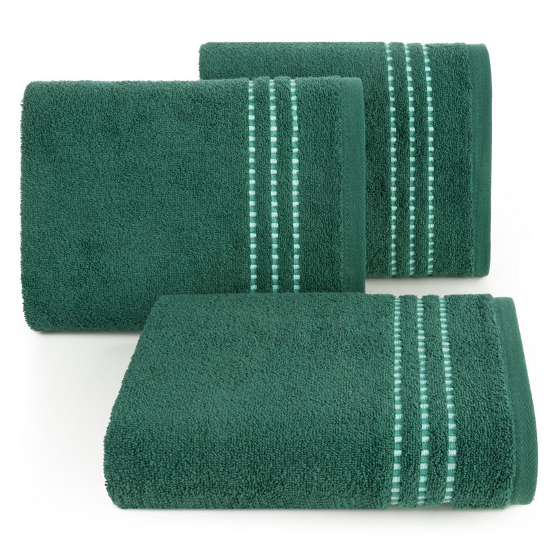 Ishwar Midweight Jacquard Hand Towel, Green