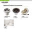 Évier de cuisine à simple cuve en granite Houzer Quartztone-102751698