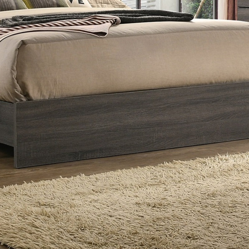 Structure de lit contemporaine 1pc, Grand lit