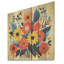 Boho jaune tournesol élégant Elegance III - tournesol sur bois-833369551