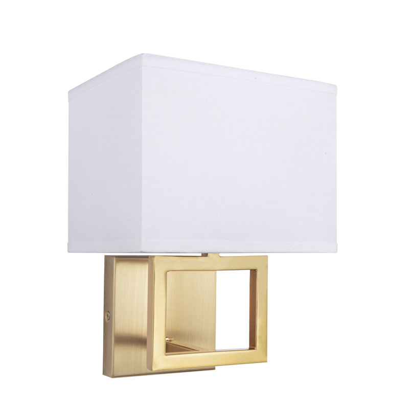 Pranisha Steel Armed Sconce, Gold