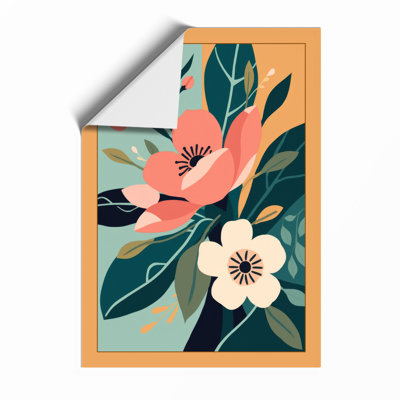 Blooming Botanica Botanical - Framed Print