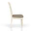 Chaise d'appoint à dossier échelle - Finition blanchie (ensemble de 2)-171841464
