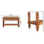 Faux Leather Upholstered Storage Bench