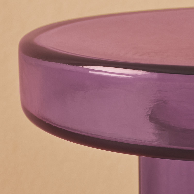 Table basse Elegant, Mauve clair