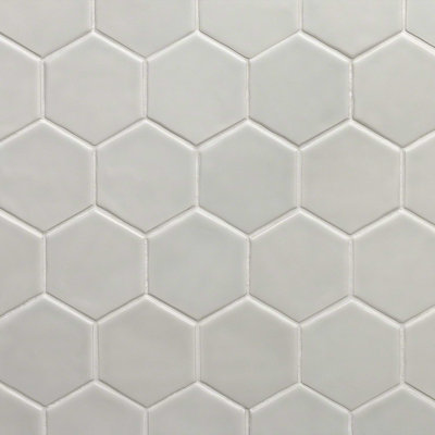 Meadowmere 3" Hexagon Matte Ceramic Tile