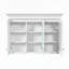 Armoire de salle de bain polyvalente avec miroir et plusieurs tablettes pour un rangement efficace
