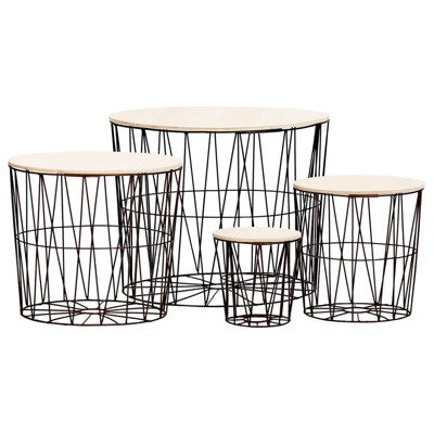 Andam 4 Piece Coffee Table Set
