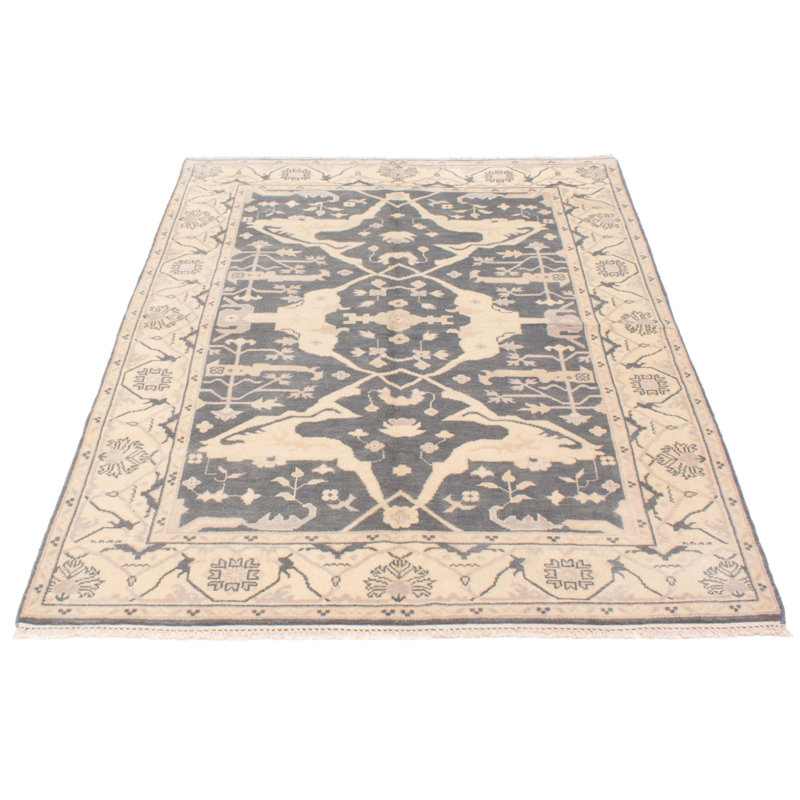 Tapis unique gris foncé 6 pi 3 po x 9 pi Pilning
