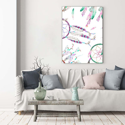 Dream Catchers - Wrapped Canvas Print