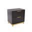 Devingo 50cm W Bedside Table-843100124